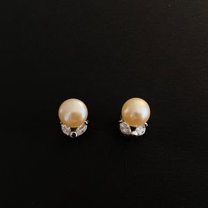 Pink Pearl Earrings